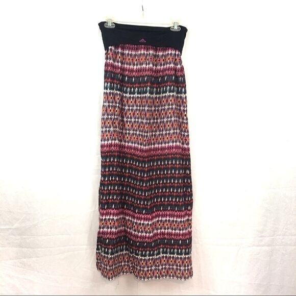 Roxy Bandeau Top Aztec Strapless Maxi Dress - Picture 3 of 4